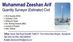 Quantity surveyor civil