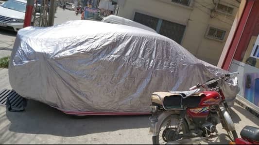 Car Parking Top Cover / Bike Top Cover (For All Models) 1