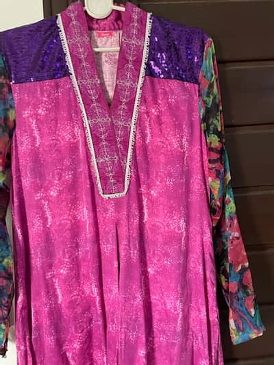 just like new. pareesa lawn by chenone shirt. size small