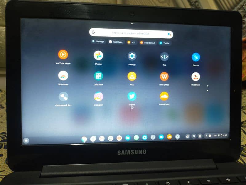 Samsung chrombook with android os 5