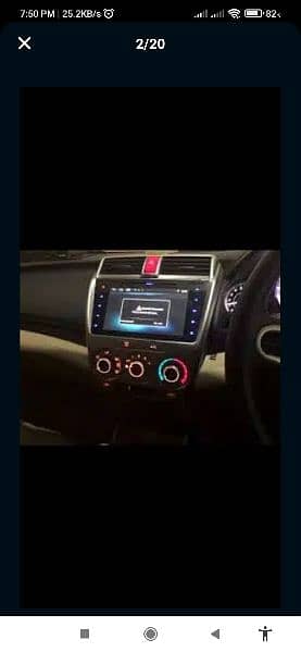 3Pcs set Knobs Honda CITY 09-20 Car Panel  Air Conditioning Alu 1
