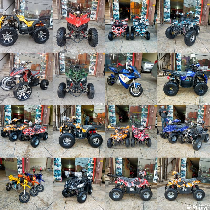 Off Road Outstanding ATV Quad 4 Wheels Bikes Deliver In All Pakistan 0