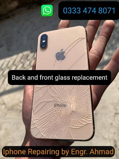 xs back glass price