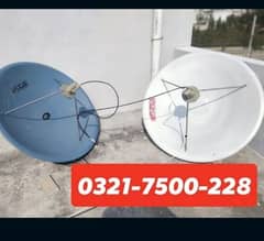 dish installation sell & service  0321 7500 228