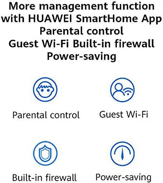 HUAWEI Router  Wifi WS5200 dual band gigabit ports 4