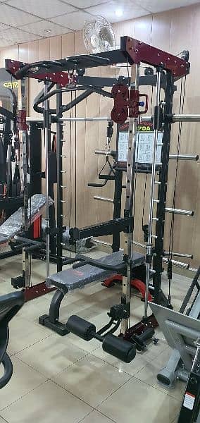 COMMERCIAL SMITH MACHINE & GYM EQUIPMANT 6