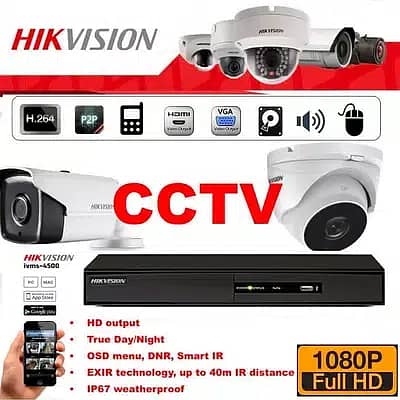 2MP-4MP CCTV / IP / PTZ Hikvision & Dahua Camera Plaza networking etc 2