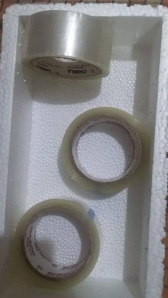 adhesive tape transparent and brown 1