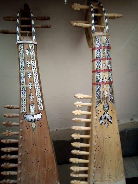 New rabab available, Half sadaf rabab, full sadaf 1