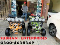 125cc Best for Hunting Atv Quad 4 Wheels Bike Deliver In All Pakistan.