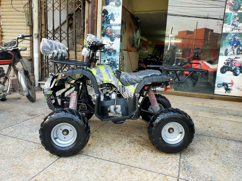 125cc Best for Hunting Atv Quad 4 Wheels Bike Deliver In All Pakistan. 3