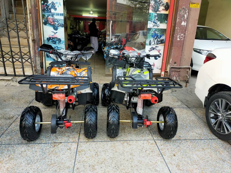 125cc Best for Hunting Atv Quad 4 Wheels Bike Deliver In All Pakistan. 2