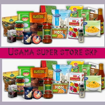Usama super store grocery store items on delivery