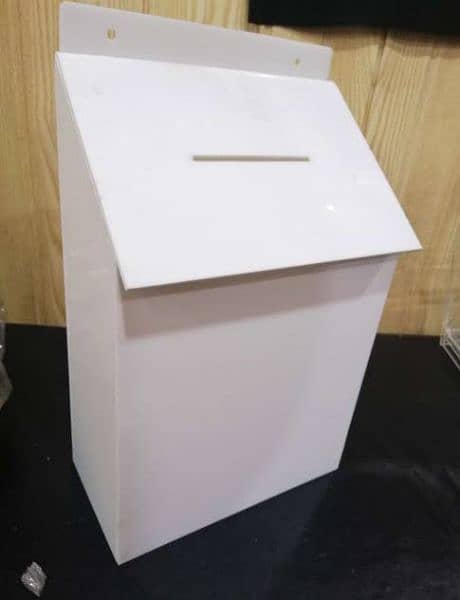 Complain Box, Donation Box, Brochure Stand( 03021466006 Whatsapp) 5