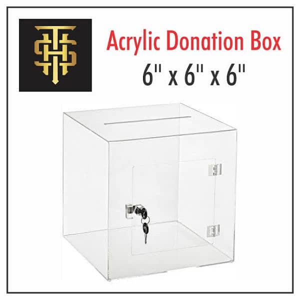 Complain Box, Donation Box, Brochure Stand( 03021466006 Whatsapp) 6