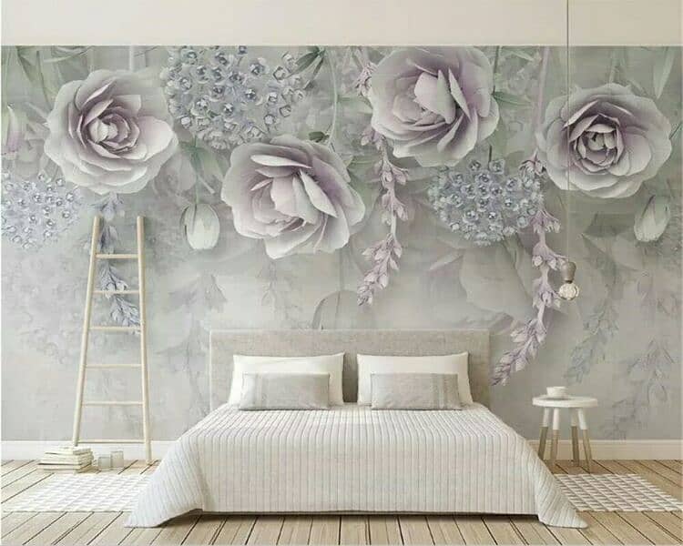 3D Wallpaper. canvas sheet. 10 years warranty. water proof sheet 6