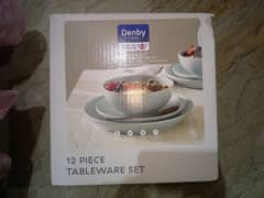 Made in UK Denby Intro 12 piece Table ware/ Dinner Set 0
