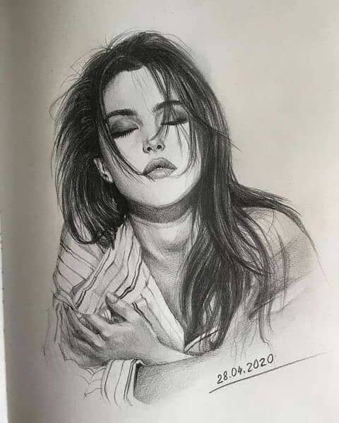 pencil sketch \ portrait 4