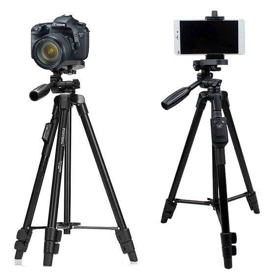 Tripod Mobile Phone and Camera Stand 3388 with Remote 0