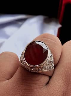 Silver Mens Ring