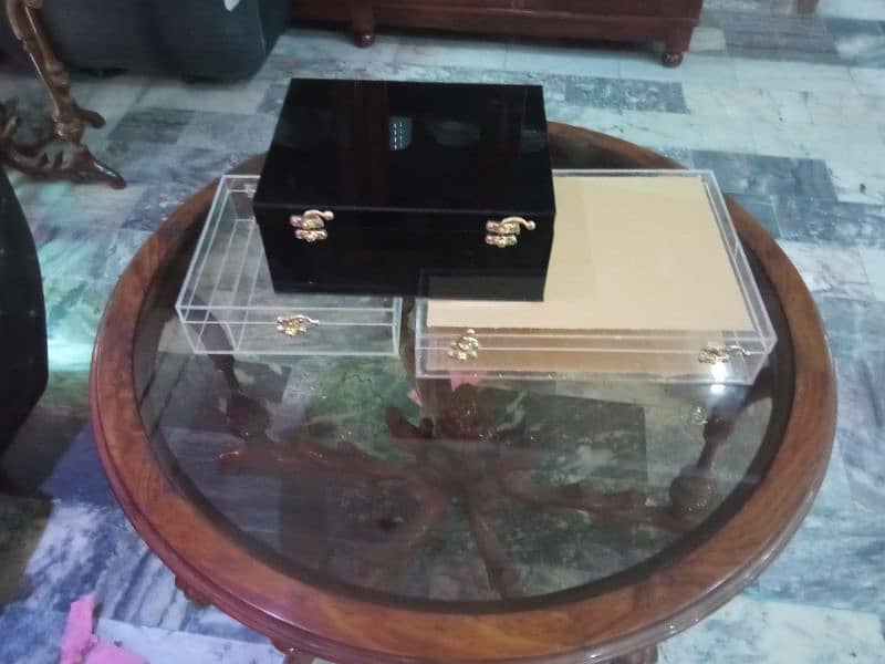 Acrylic  Boxes , Cake Box , Giveaway Boxes ,Eid Boxes ,Hajj Boxes Etc 9