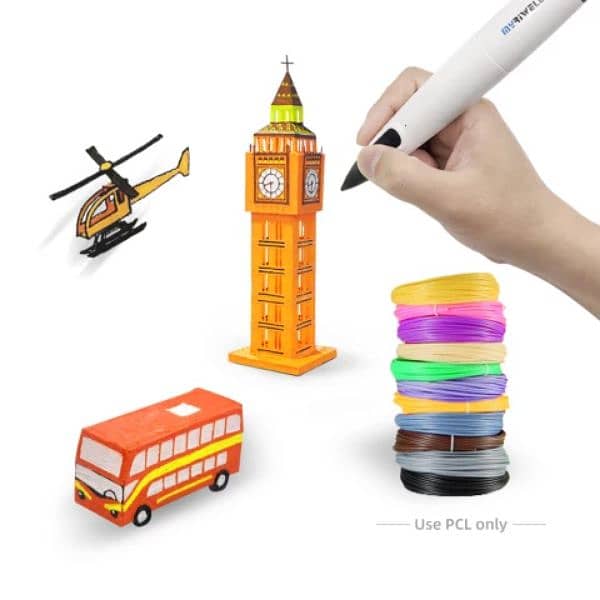 3D Pen with PCL Filament Educational,Art,Toy,Gift,Drawing,DIY 1