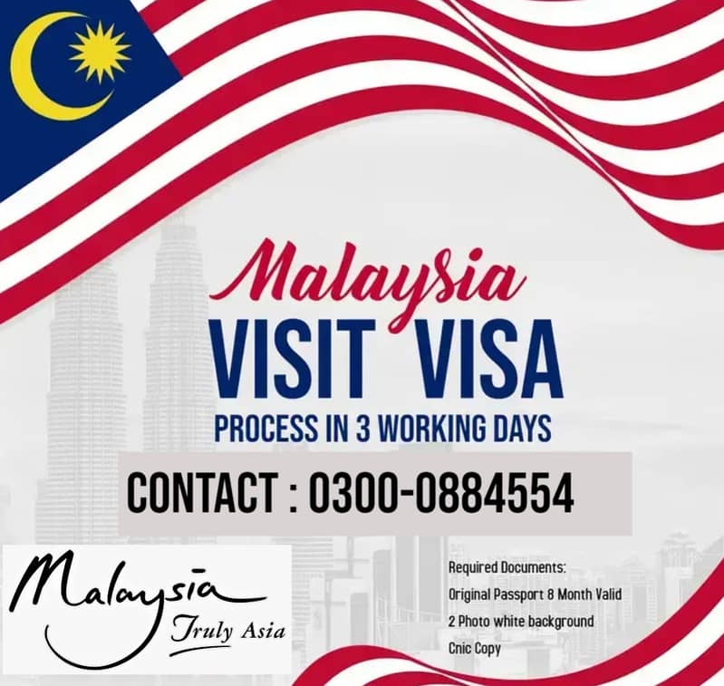 Malaysia E visit visa + sticker visa services done base 03000884554 19