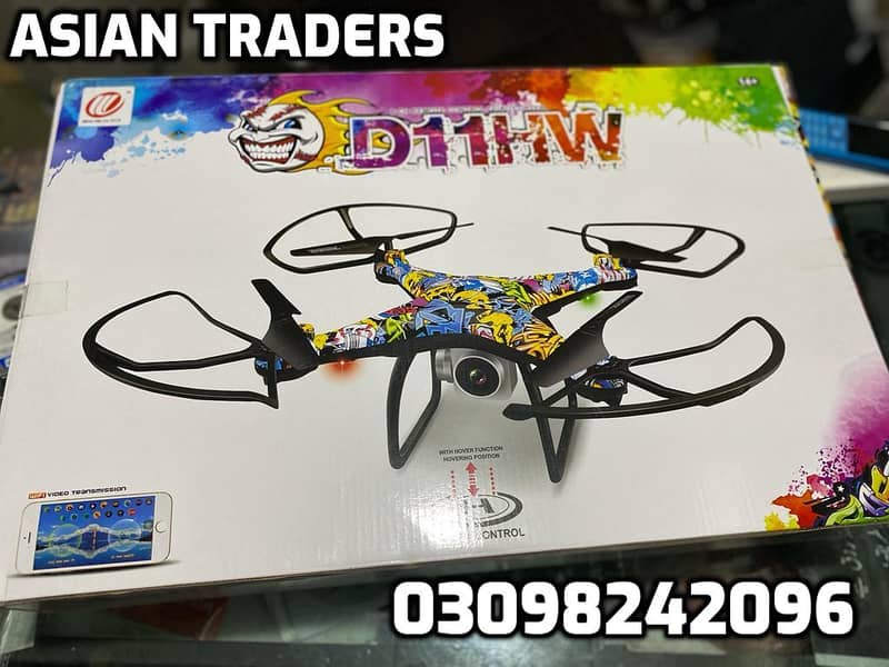 D11HW Long Distance Quadcopter Drone Camera HD with WIFI FPV Cash On D 1