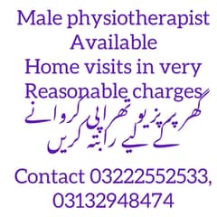Male Physiotherapist available
