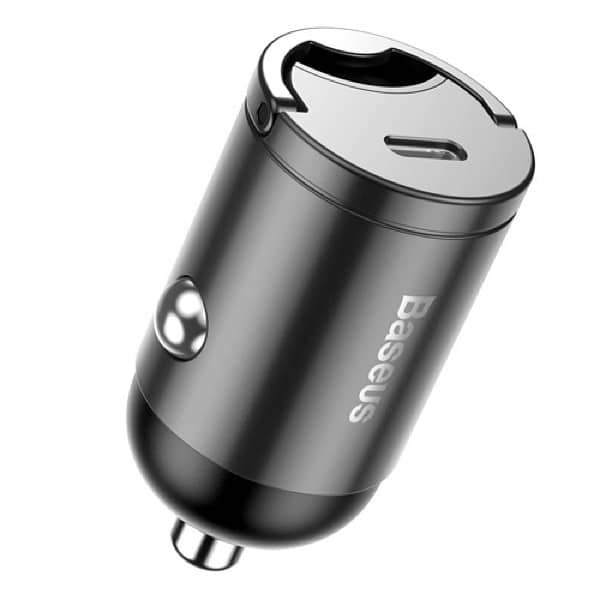 BASEUS TINY STAR MINI PPS TYPE-C QUICK CAR CHARGER - 30W 0