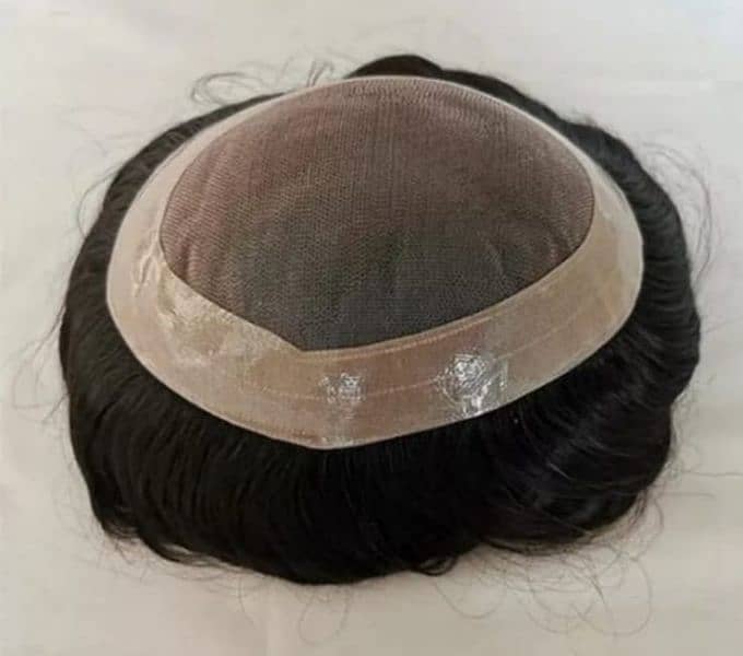 Hair wigs hair unit hair patch sale in Karachi. 6