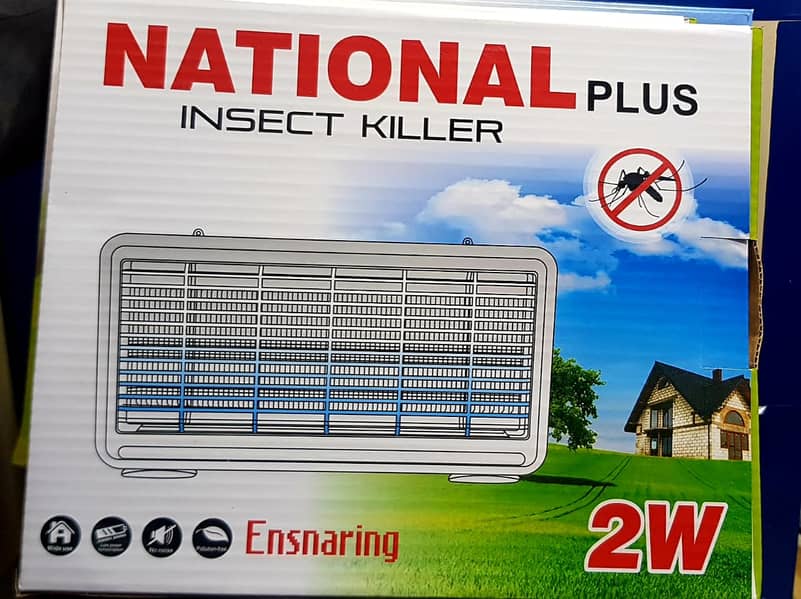 Mosquito Killer Electric UV Insect Fly Pest Zapper Catcher Trap LED 3