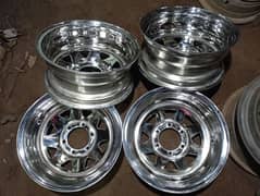 All Jeeps Rims Available 15,16,17 size available  Deep dish Rims