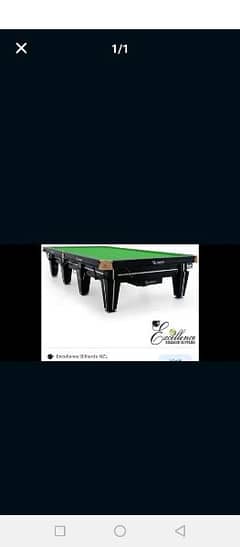 urgent sale for snooker tabless 0