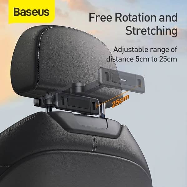 Baseus Fun Journey Backseat Lazy Bracket Black SULR-A01 2