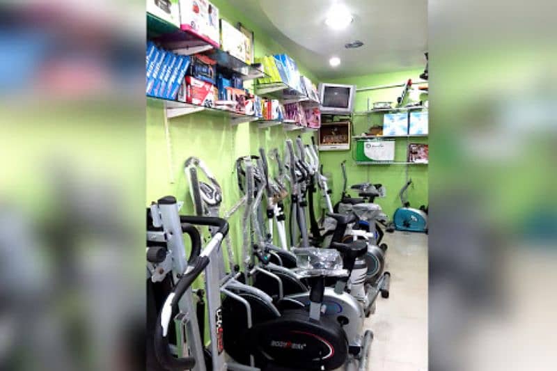 Used exercise cycle treadmill home gym for sale in karachi 0