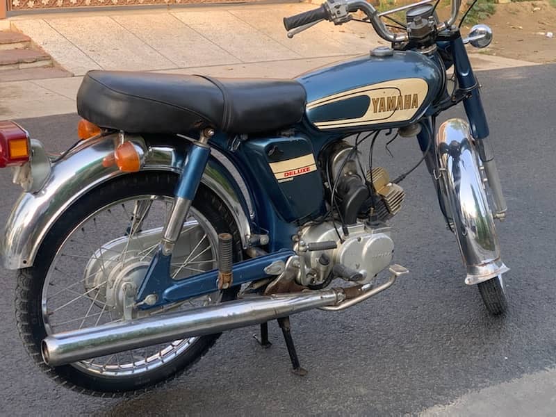 Yamaha deluxe 100 1980 model 13