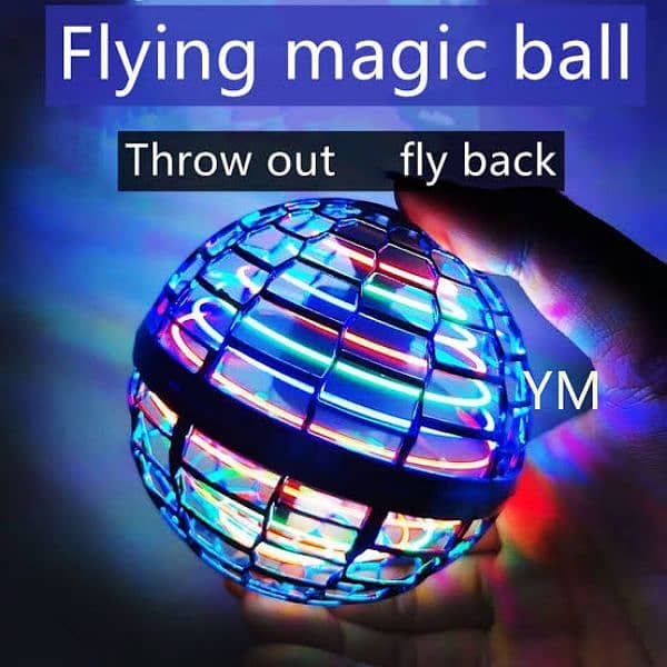 Flying Ball Toys - Flying Orb Magic Hand Controlled Flying Fidget Spin 0