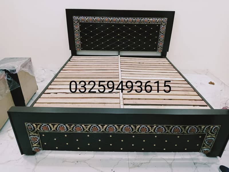Double Bed Beautiful Design 7