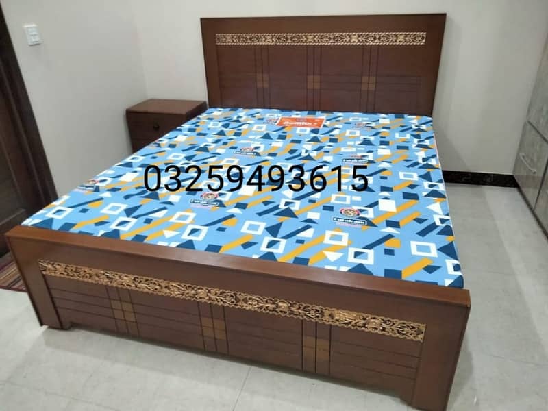 Double Bed Beautiful Design 9