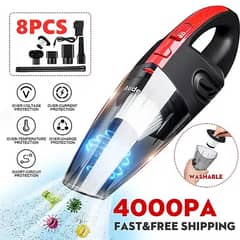 Audew Car Vacuum, 2200mAh 5000PA Cordless Handheld Vacuum Cleaner