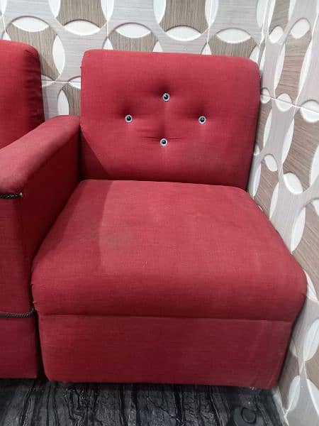 sofa set 7 seater wid table 0