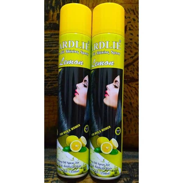 Yardlie Hair Oil Shine Spray 350ml For Wig or Extension. 1
