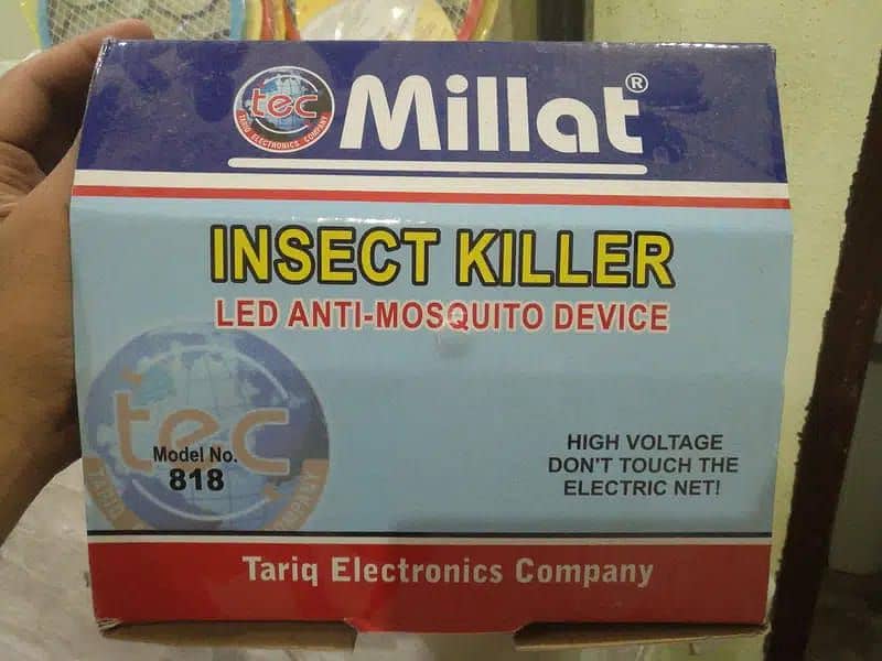 6w. 8w  Electric Led UV Rod Insect Killer Fly Pest Zapper Catcher Trap 6
