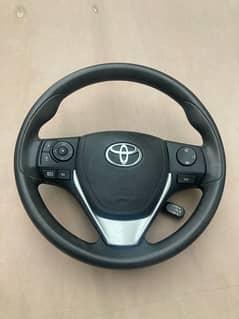 Toyota Yaris Grande Axio Corolla multimedia steering wheel