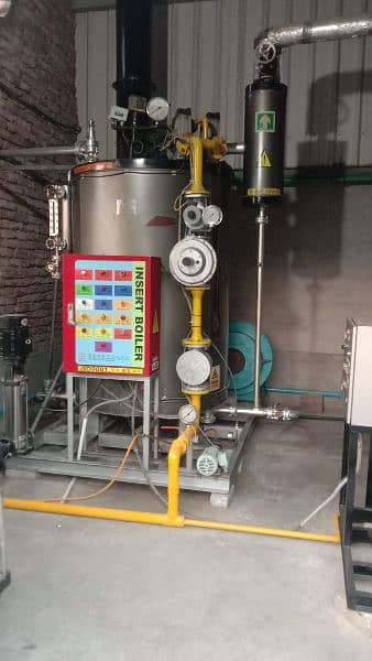 steam boiler/steam generator 9