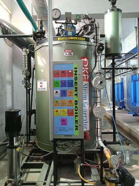 steam boiler/steam generator 11