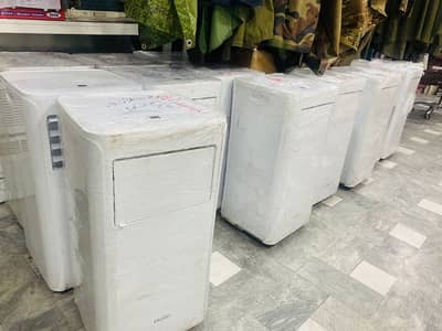 haeir INVERTER O. 75TON AC PORTABLE MOBILE AC O. 75TON 1TON winow ac a