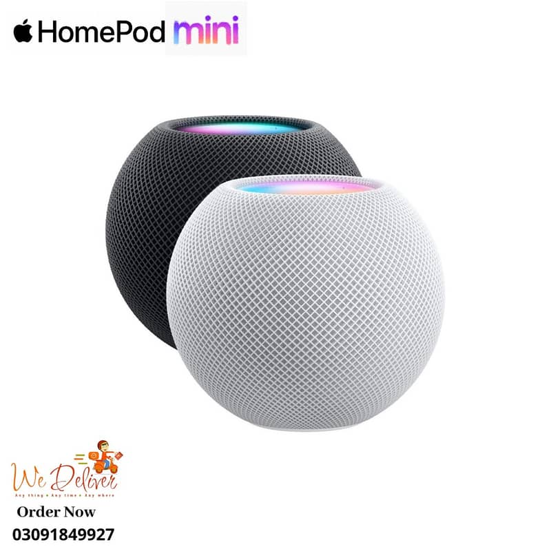 Apple Homepod Mini Speaker Space Gray, White, Blue, | Apple Speaker 1