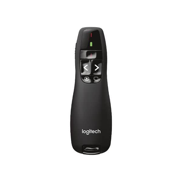 Logitech R400 Laser Pointer Remote Control Page Turning Presenter 3